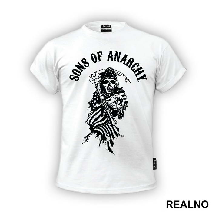 Flag And Reaper - Sons Of Anarchy - SOA
