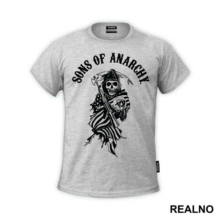 Flag And Reaper - Sons Of Anarchy - SOA
