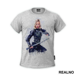 Black Widow - Dripping Colors - Avengers