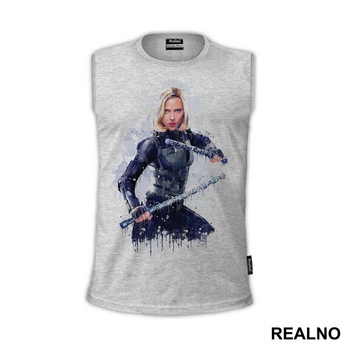 Black Widow - Dripping Colors - Avengers