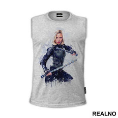 Black Widow - Dripping Colors - Avengers