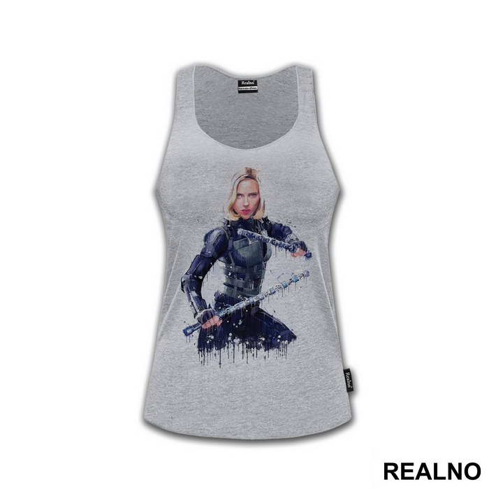 Black Widow - Dripping Colors - Avengers
