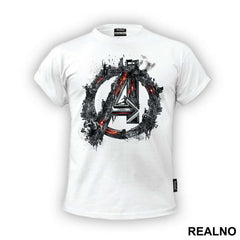 Disintegrating Logo - Avengers