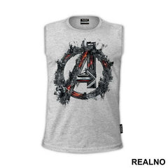 Disintegrating Logo - Avengers