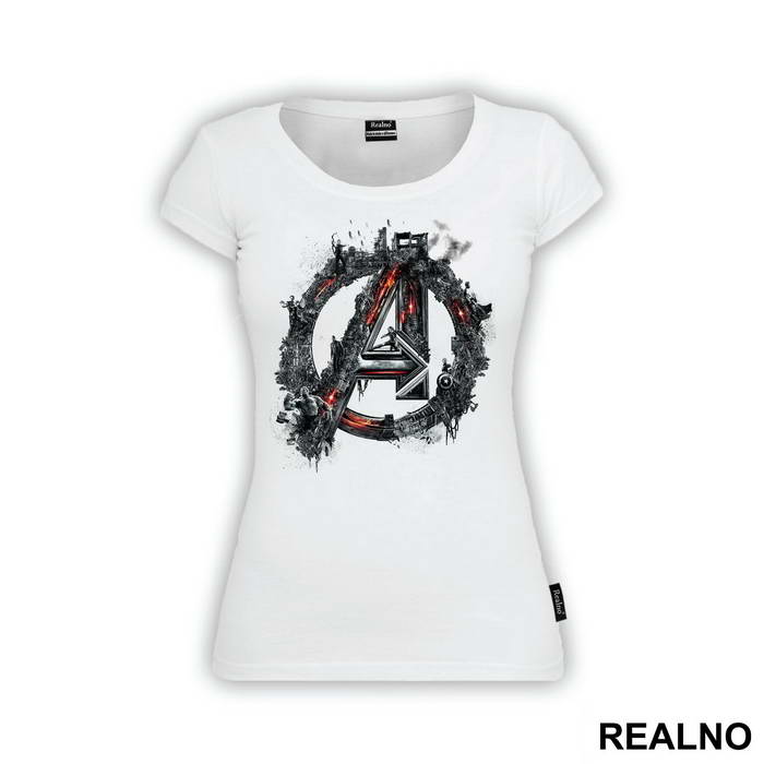 Disintegrating Logo - Avengers