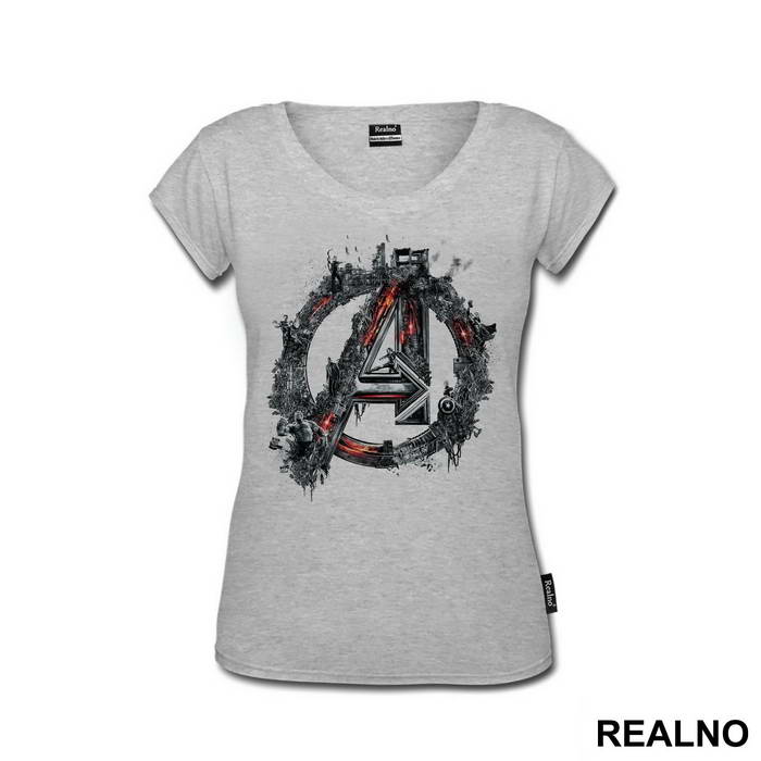 Disintegrating Logo - Avengers