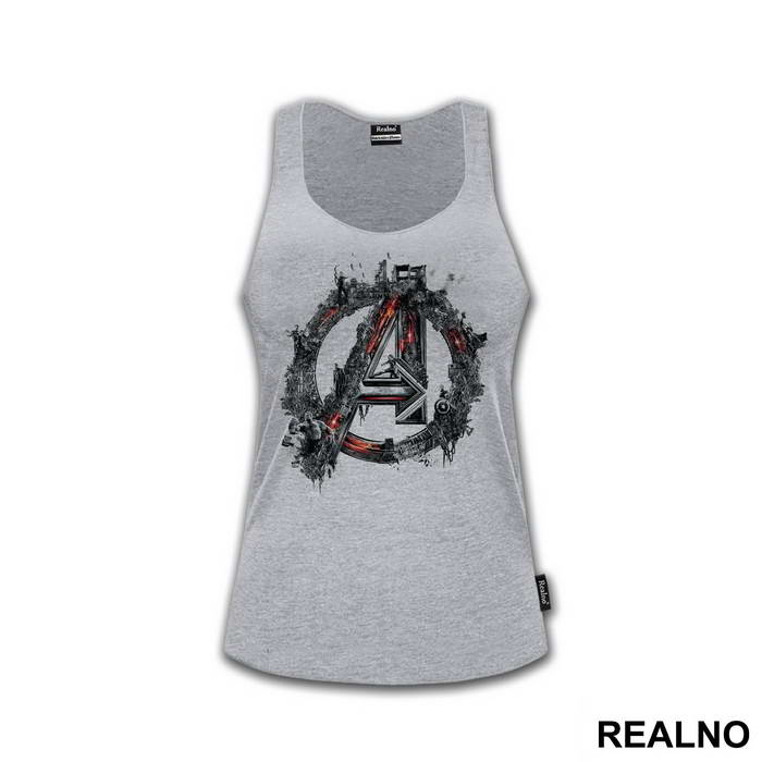 Disintegrating Logo - Avengers