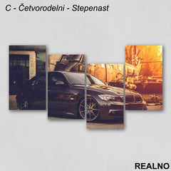 Crni Bmw - Slika na platnu - Kanvas