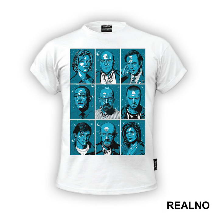 Blue Characters - Breaking Bad