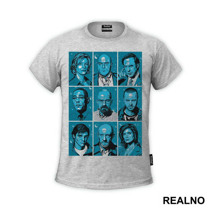 Blue Characters - Breaking Bad