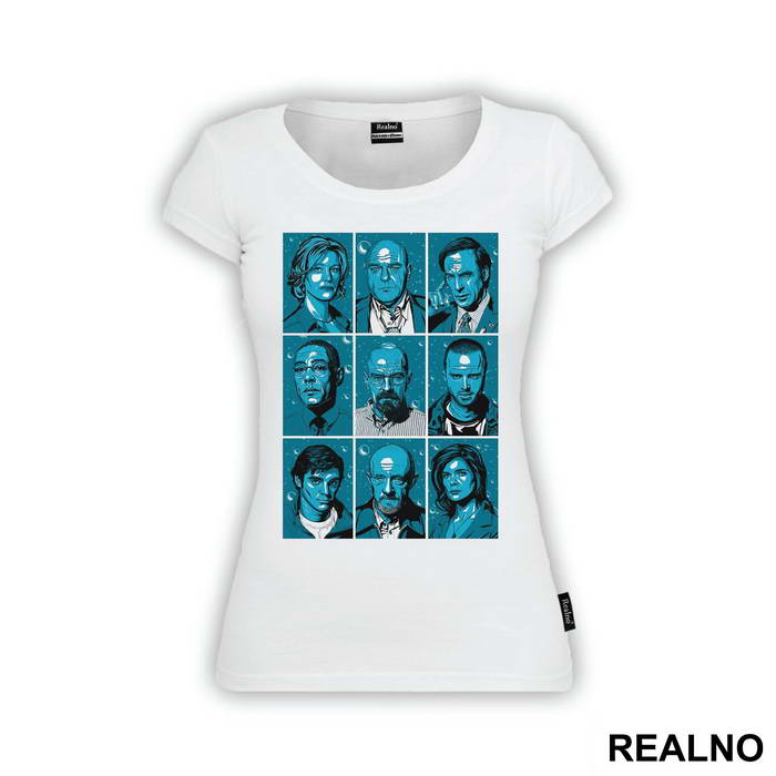 Blue Characters - Breaking Bad