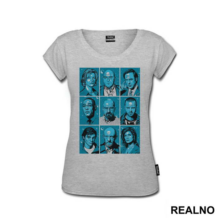 Blue Characters - Breaking Bad