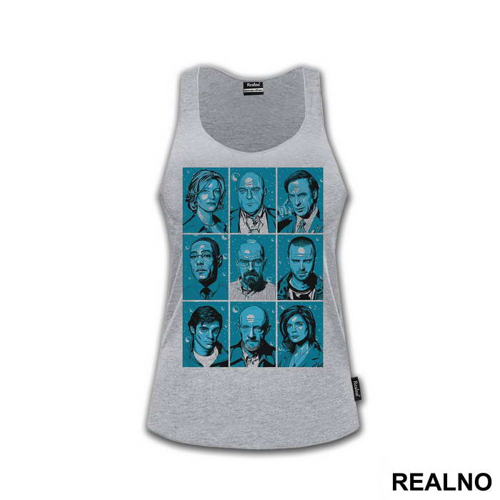 Blue Characters - Breaking Bad