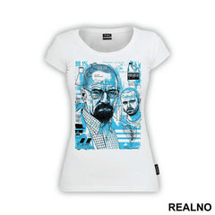 Walter White And Jesse Pinkman - Blue - Breaking Bad
