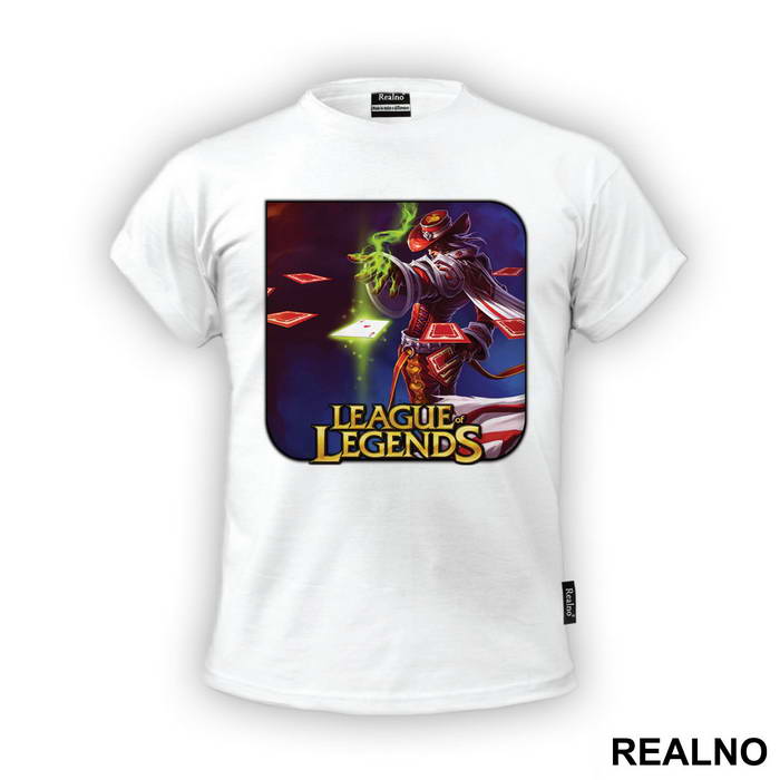 Jack of Hearts Twisted Fate - League Of Legends - Majica