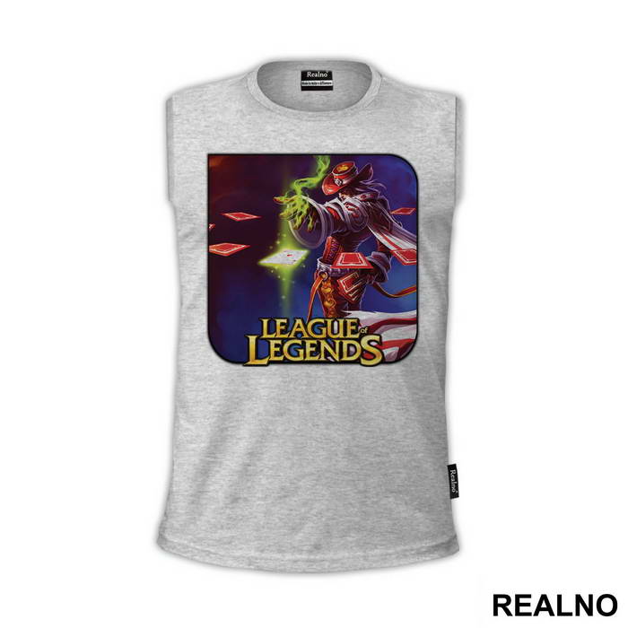 Jack of Hearts Twisted Fate - League Of Legends - Majica