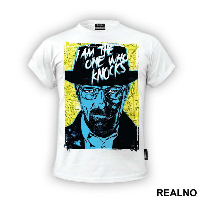 I Am The One Who Knocks - Blue And Yellow - Breaking Bad