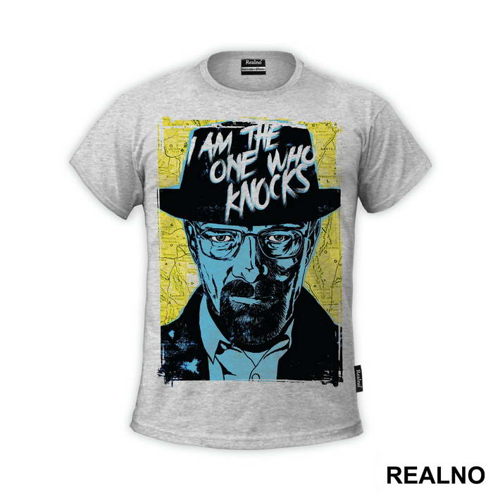 I Am The One Who Knocks - Blue And Yellow - Breaking Bad