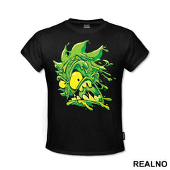 Dripping Rick - Green - Rick And Morty
