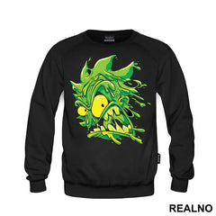 Dripping Rick - Green - Rick And Morty