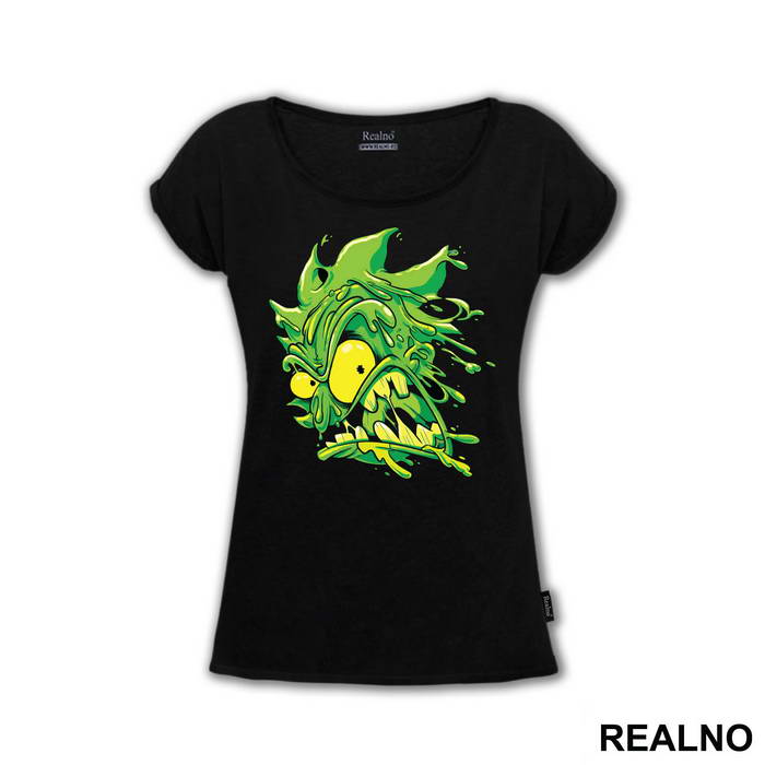 Dripping Rick - Green - Rick And Morty