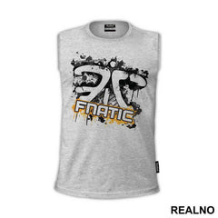 Fnatic Logo Black Splash - League Of Legends - Majica