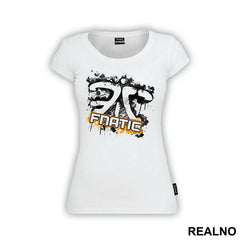Fnatic Logo Black Splash - League Of Legends - Majica