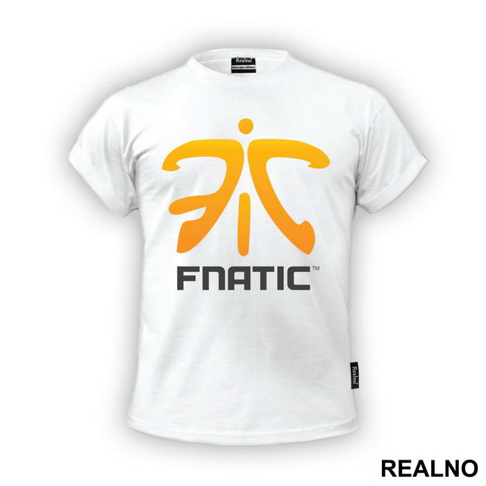 Fnatic Logo Orange - League Of Legends - Majica
