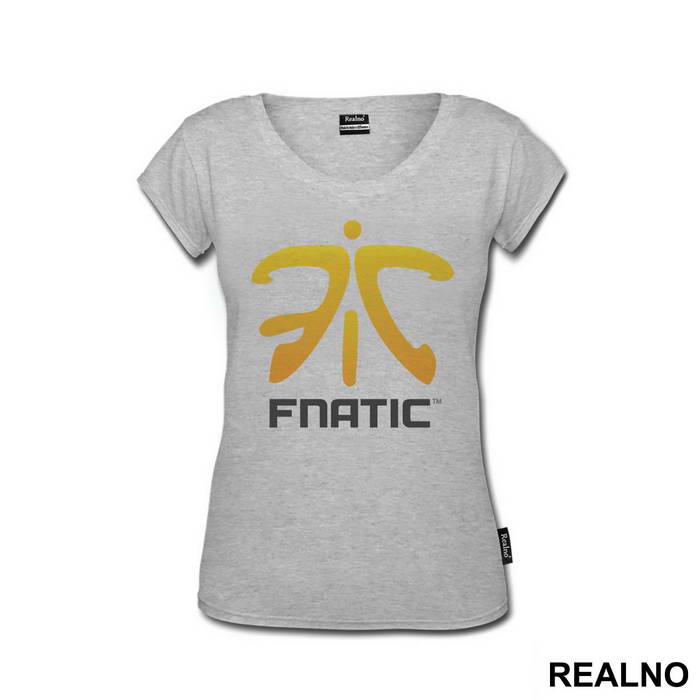 Fnatic Logo Orange - League Of Legends - Majica