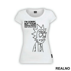 I'm Sorry, But Your Opinion Means Very Little To Me - Outline - Rick And Morty