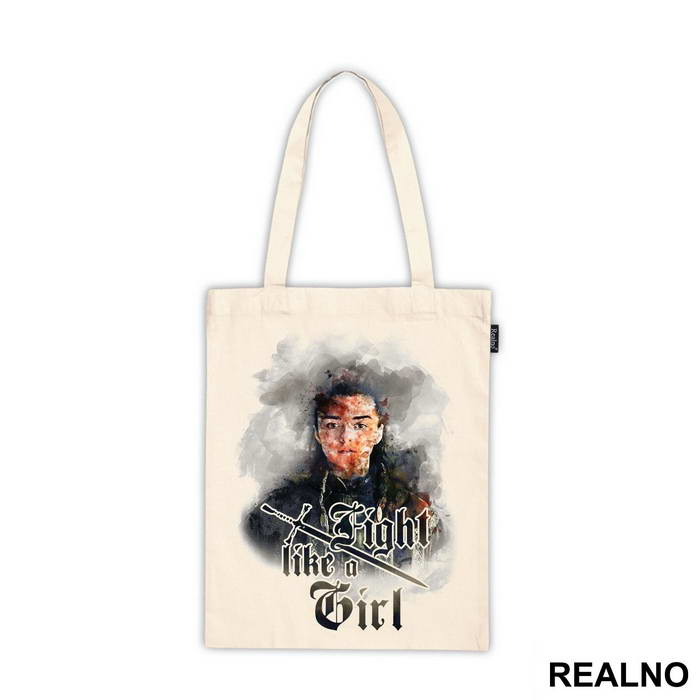 Arya Stark Fight Like a Girl - Watercolor - Game Of Thrones - GOT