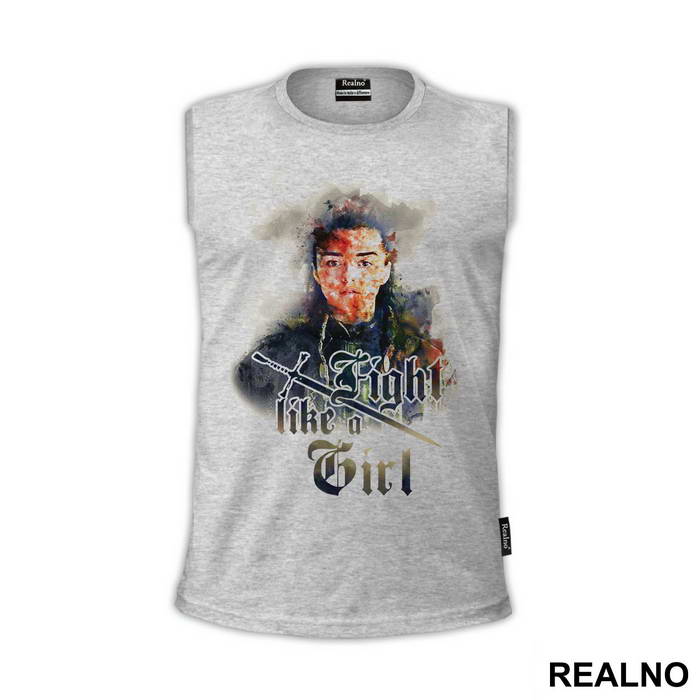 Arya Stark Fight Like a Girl - Watercolor - Game Of Thrones - GOT