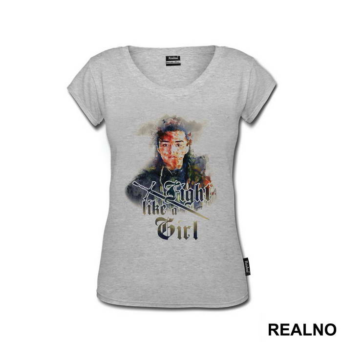 Arya Stark Fight Like a Girl - Watercolor - Game Of Thrones - GOT