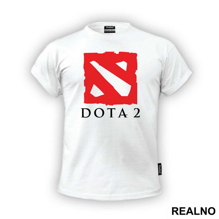 Big Logo - Red And Gold - Dota 2