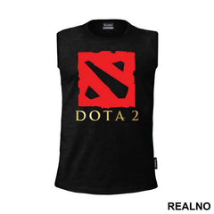 Big Logo - Red And Gold - Dota 2