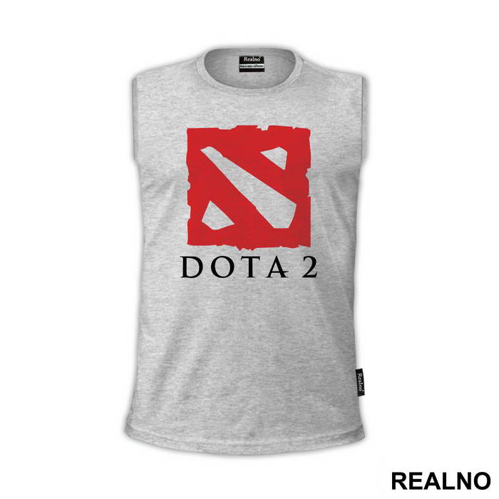 Big Logo - Red And Gold - Dota 2