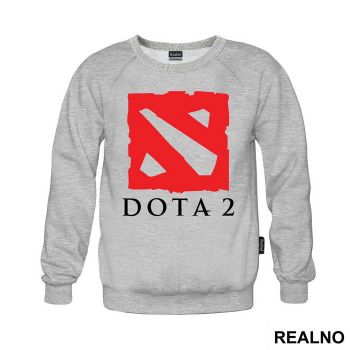 Big Logo - Red And Gold - Dota 2