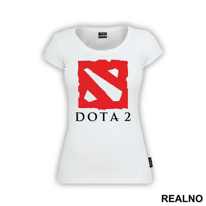 Big Logo - Red And Gold - Dota 2