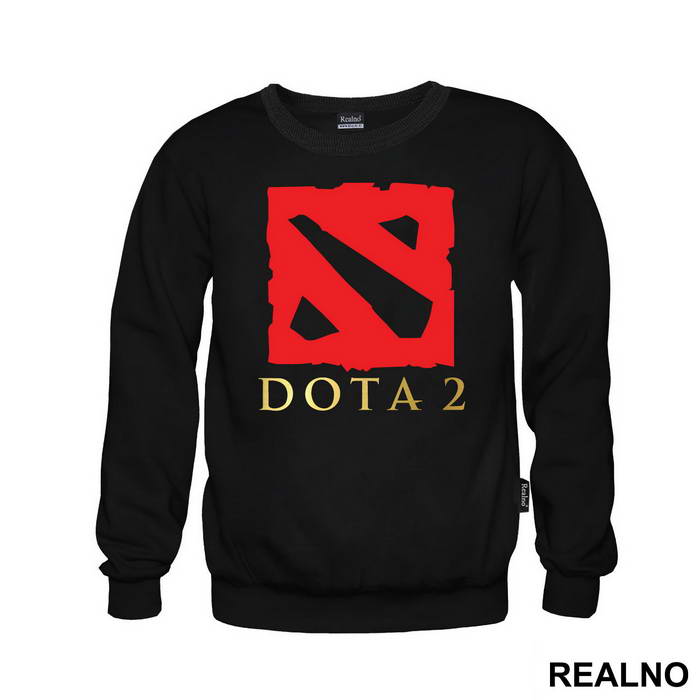 Big Logo - Red And Gold - Dota 2