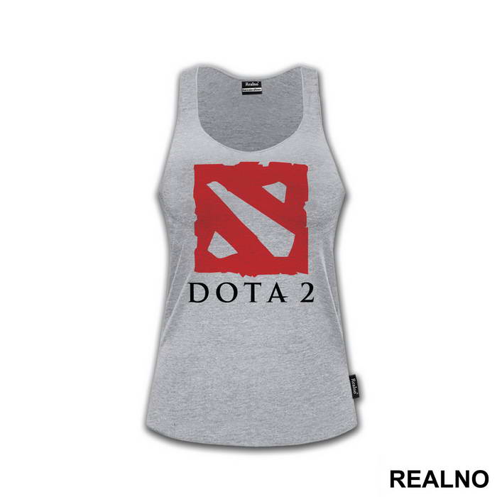 Big Logo - Red And Gold - Dota 2