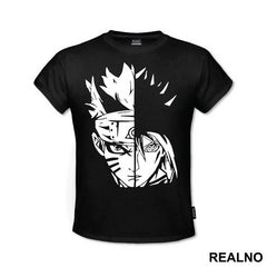 Naruto And Sasuke Split - Naruto