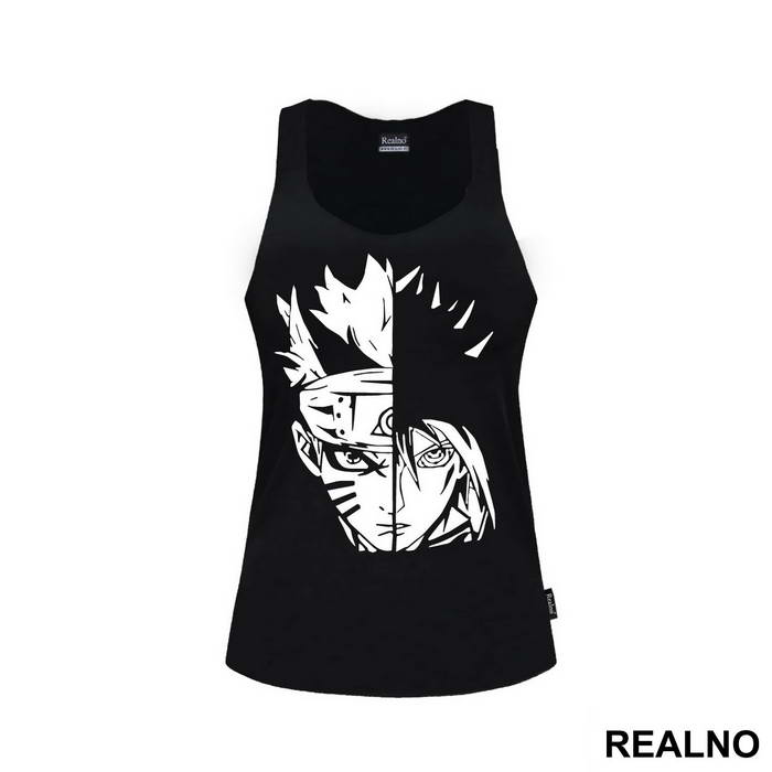 Naruto And Sasuke Split - Naruto