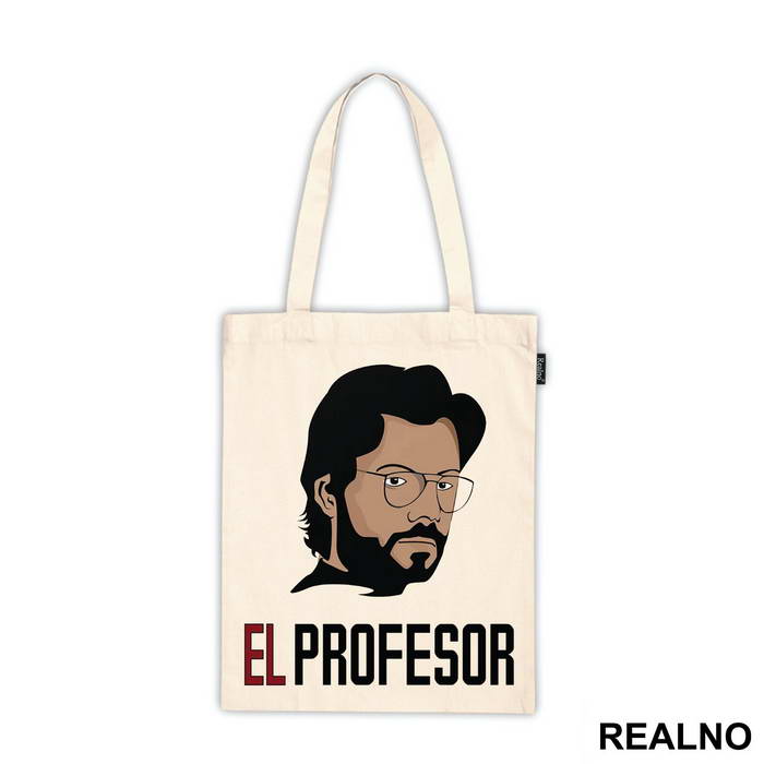 Drawing - El Profesor - The Professor - La Casa de Papel - Money Heist - Majica