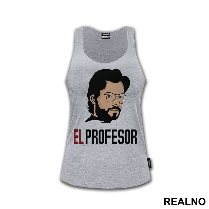 Drawing - El Profesor - The Professor - La Casa de Papel - Money Heist - Majica