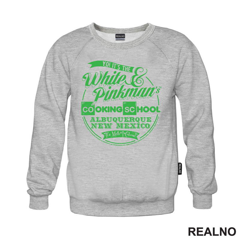 Yo! It's The White & Pinkman's Cooking School Albuquerque New Mexico - Green - Breaking Bad