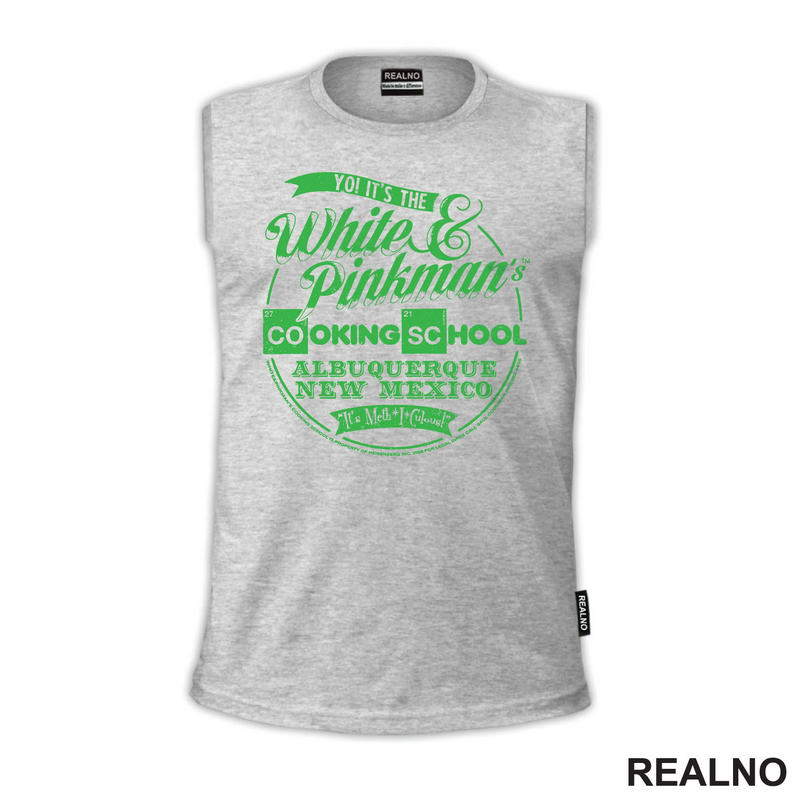 Yo! It's The White & Pinkman's Cooking School Albuquerque New Mexico - Green - Breaking Bad
