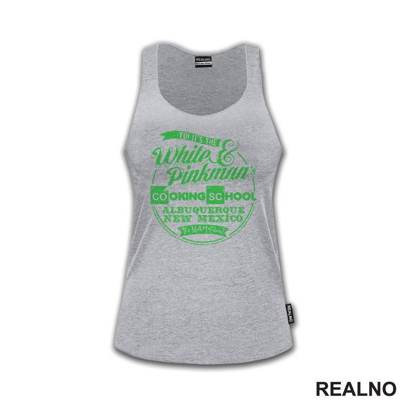 Yo! It's The White & Pinkman's Cooking School Albuquerque New Mexico - Green - Breaking Bad