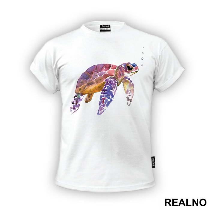 Turtle Watercolor - Životinje