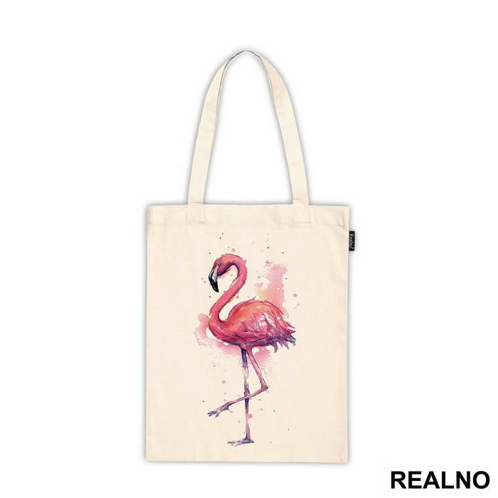 Flamingo Watercolor - Životinje