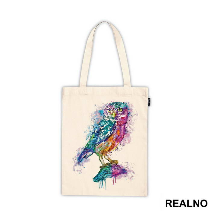 Owl Watercolor - Životinje